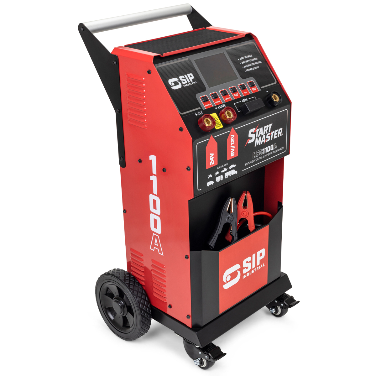 SIP STARTMASTER® DSC 1100A 6V/12V/24V Jump Starter Charger